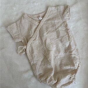 Quincy Mae Tan Kids Bodysuit